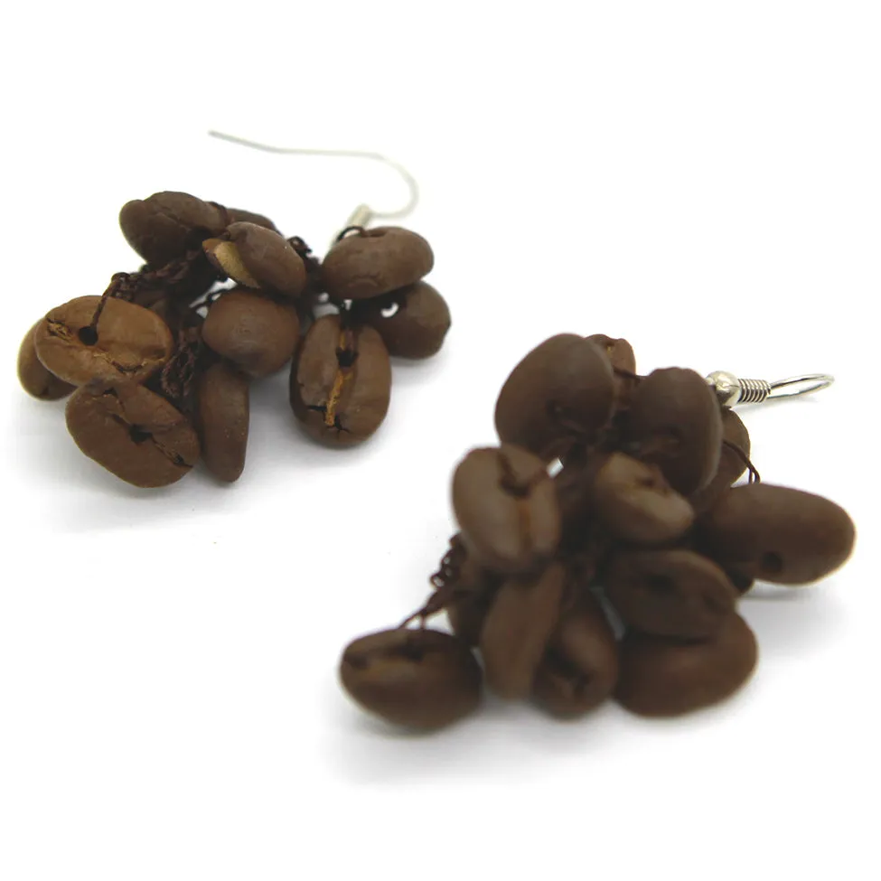 Earthy: Coffee Beans Necklace Set