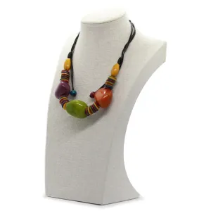 Earthy: PGO 3-Tagua Heart Necklace Set