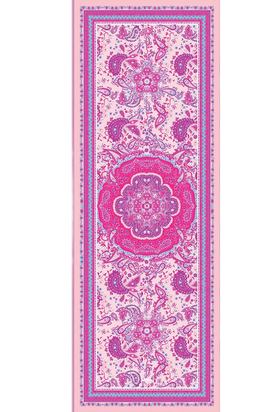 Eco Luxe Paisley Pink Yoga Mat 3.5mm