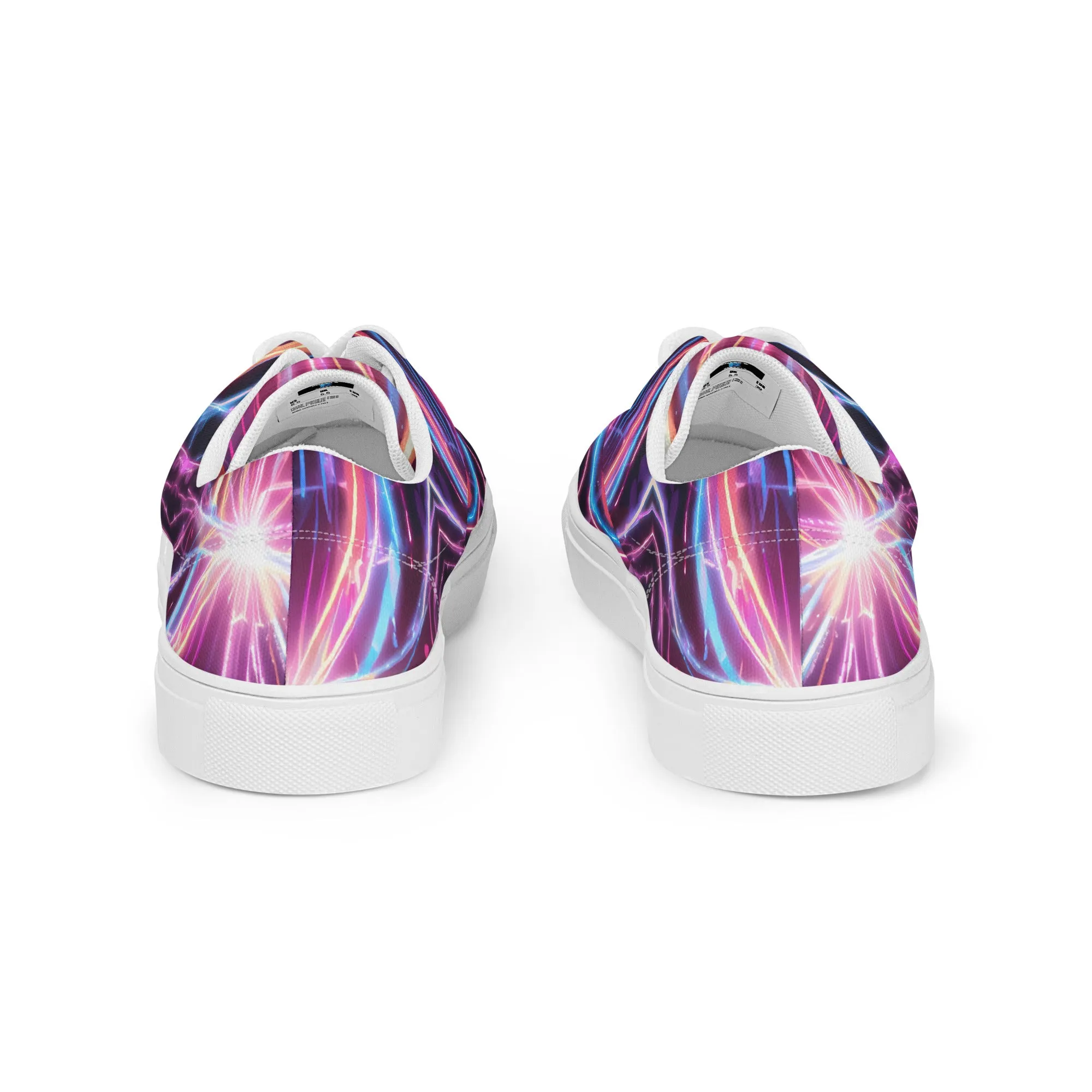 EDM Men’s lace-up canvas shoes - Free Delivery! Rock / Metal / Electronic / EDM / Underground - Alternative Apparel and Merch Only from Phase B Records.