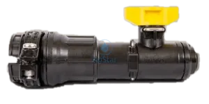Express End Cap With Flush Valve Installed
