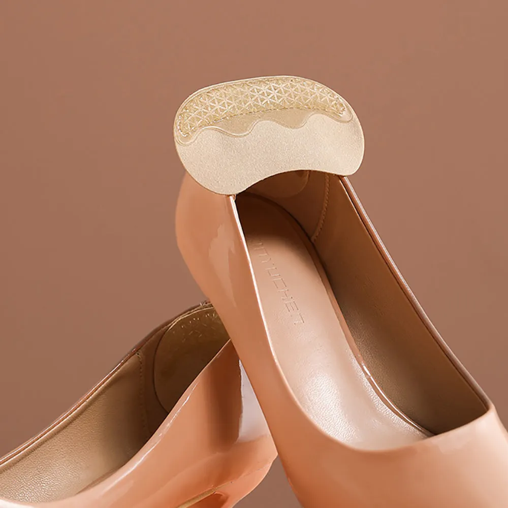 FaSoLa Anti-Friction Heel Pads - Nude, 2 Pairs