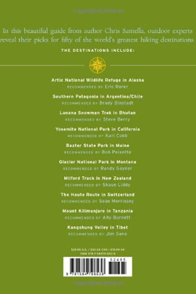 Fifty Places to Hike Before You Die by Chris Santella