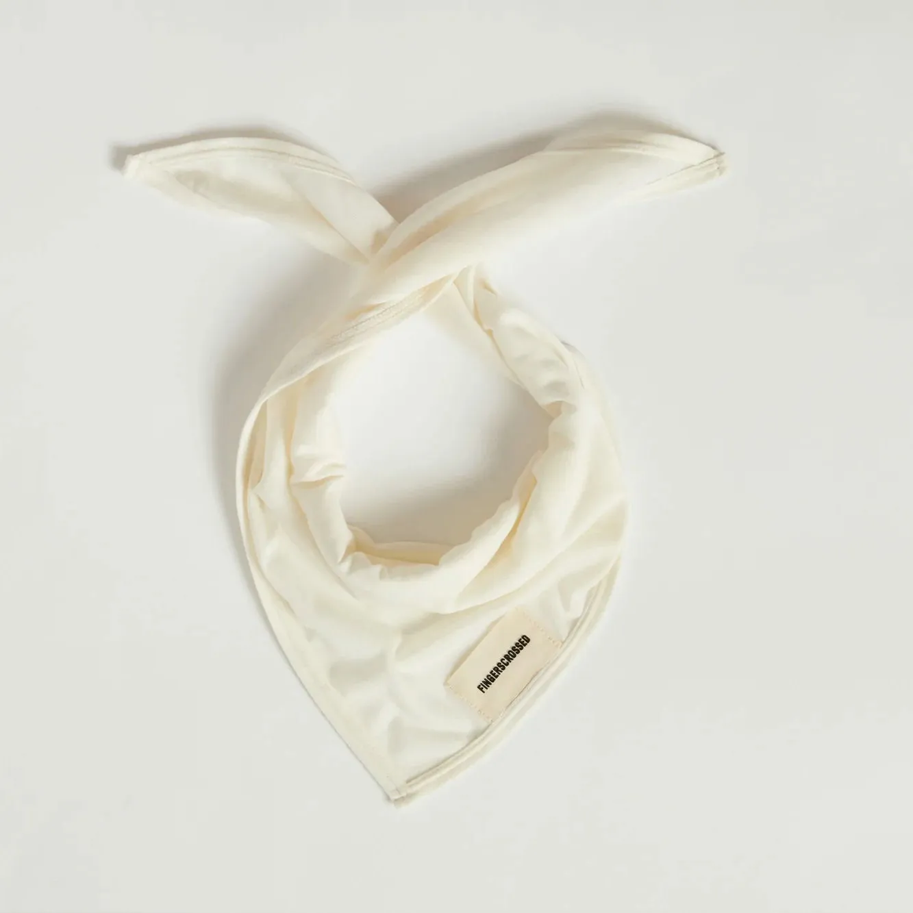 Fingerscrossed Triangle Scarf - Tofu