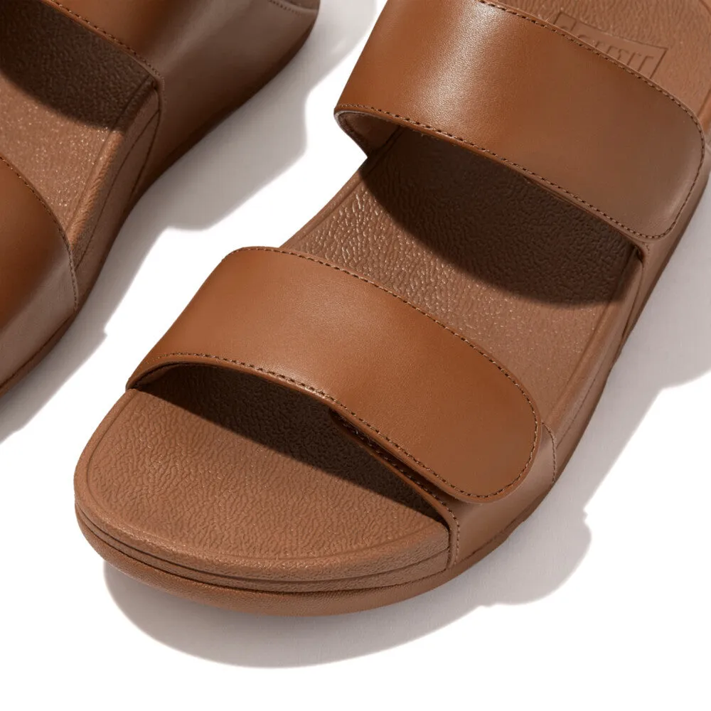 FitFlop LULU Adjustable Leather Slides