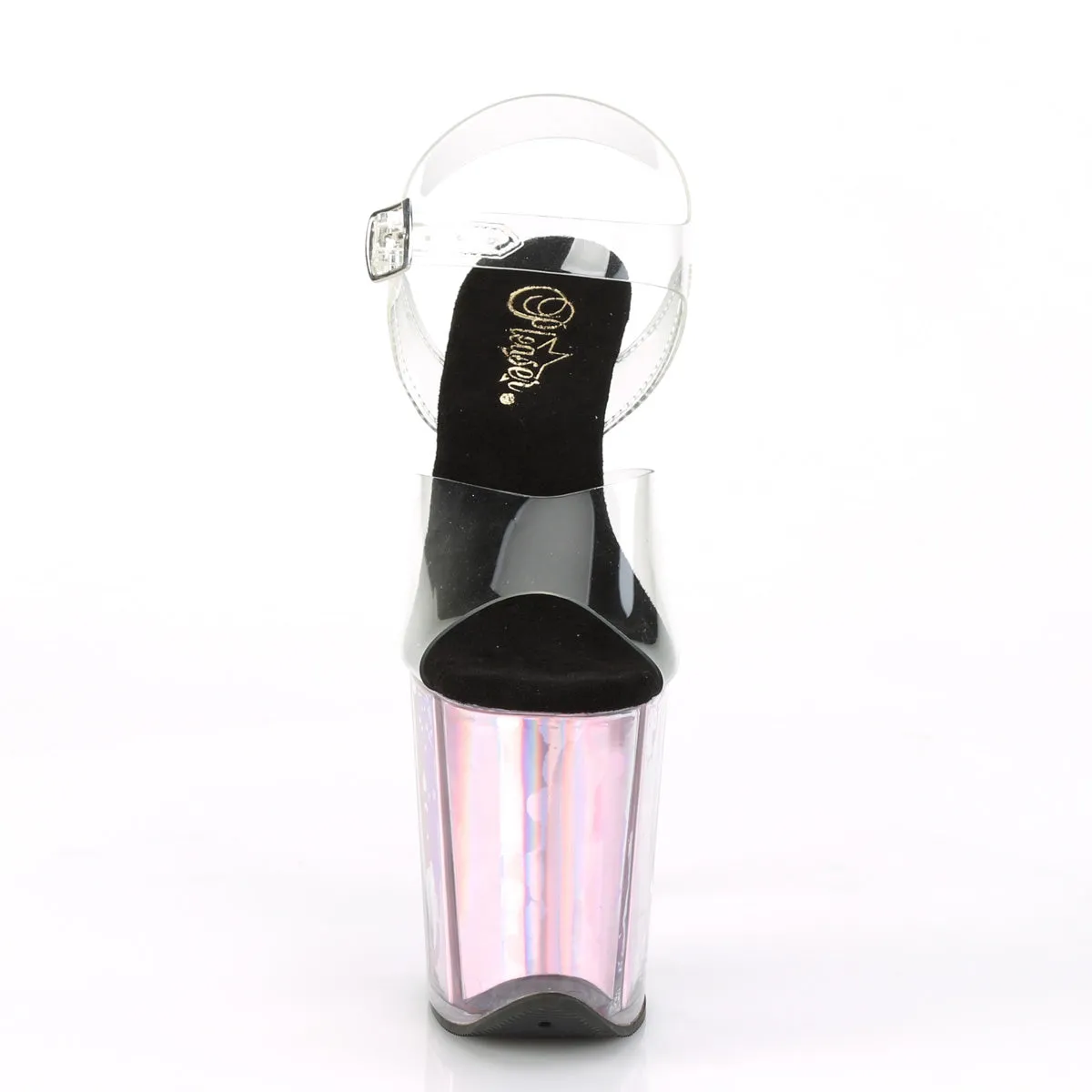 FLAMINGO-808HGI  Clear/Pink Hologram Inserts
