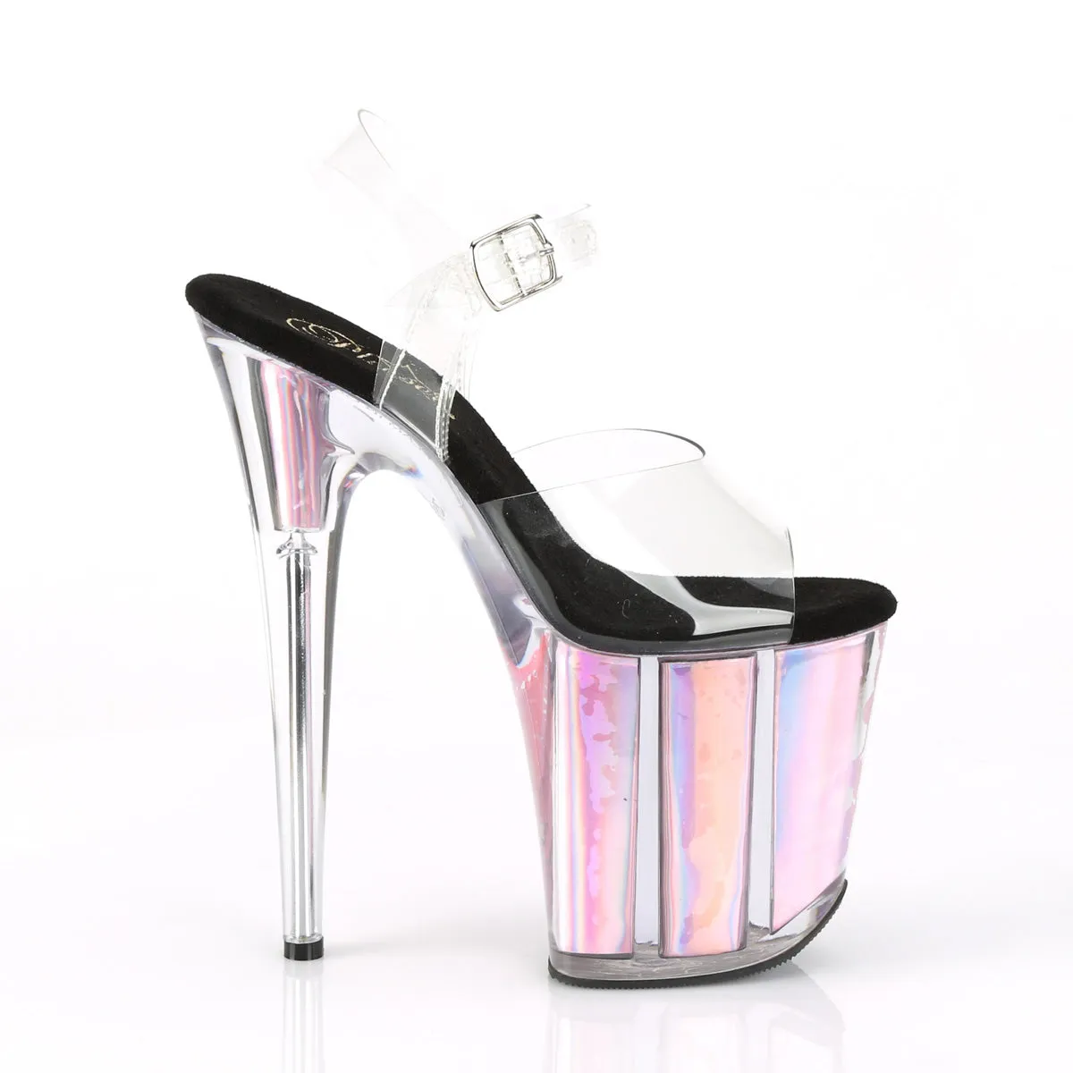 FLAMINGO-808HGI  Clear/Pink Hologram Inserts