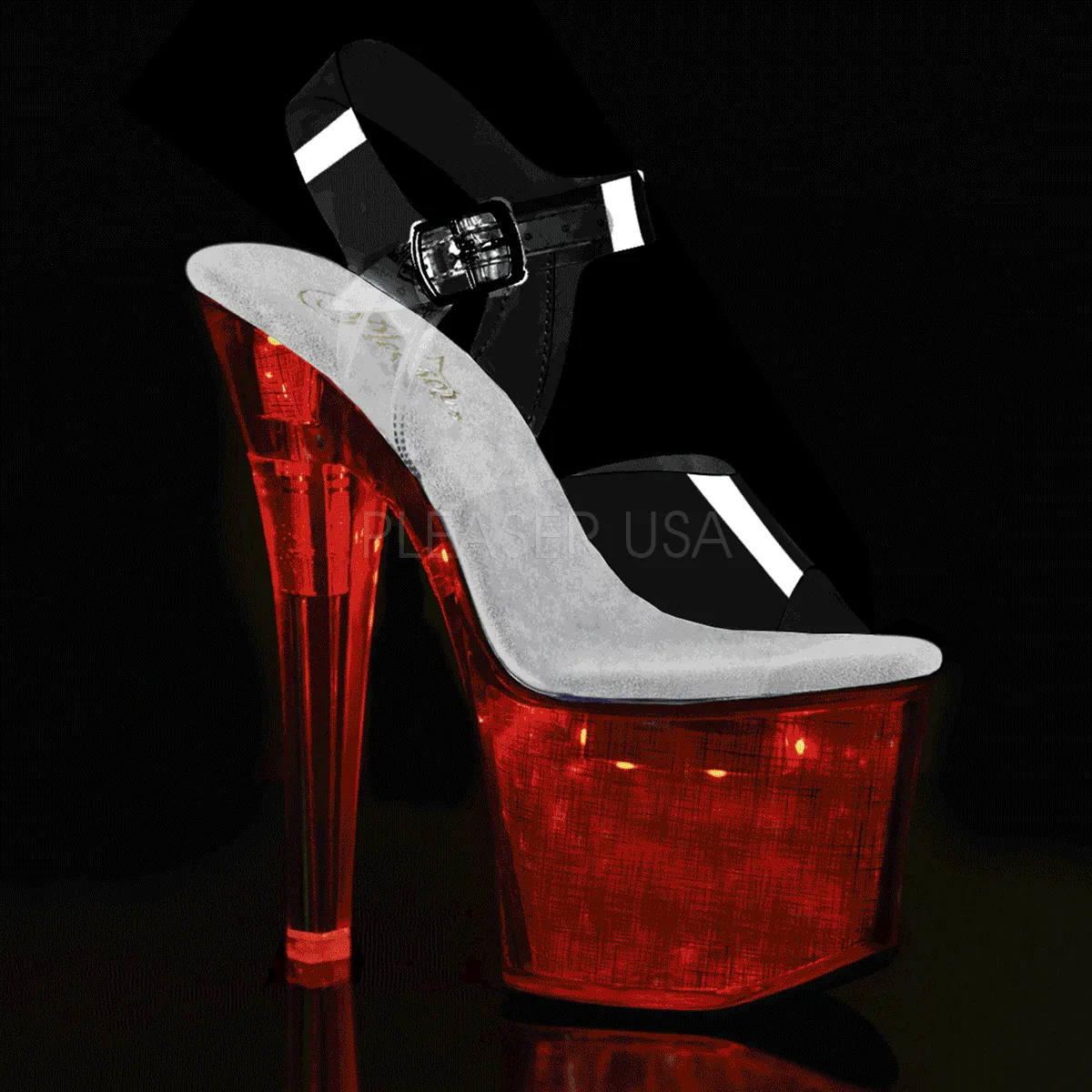 FLASHDANCE-708CH  Clear/Silver Hologram
