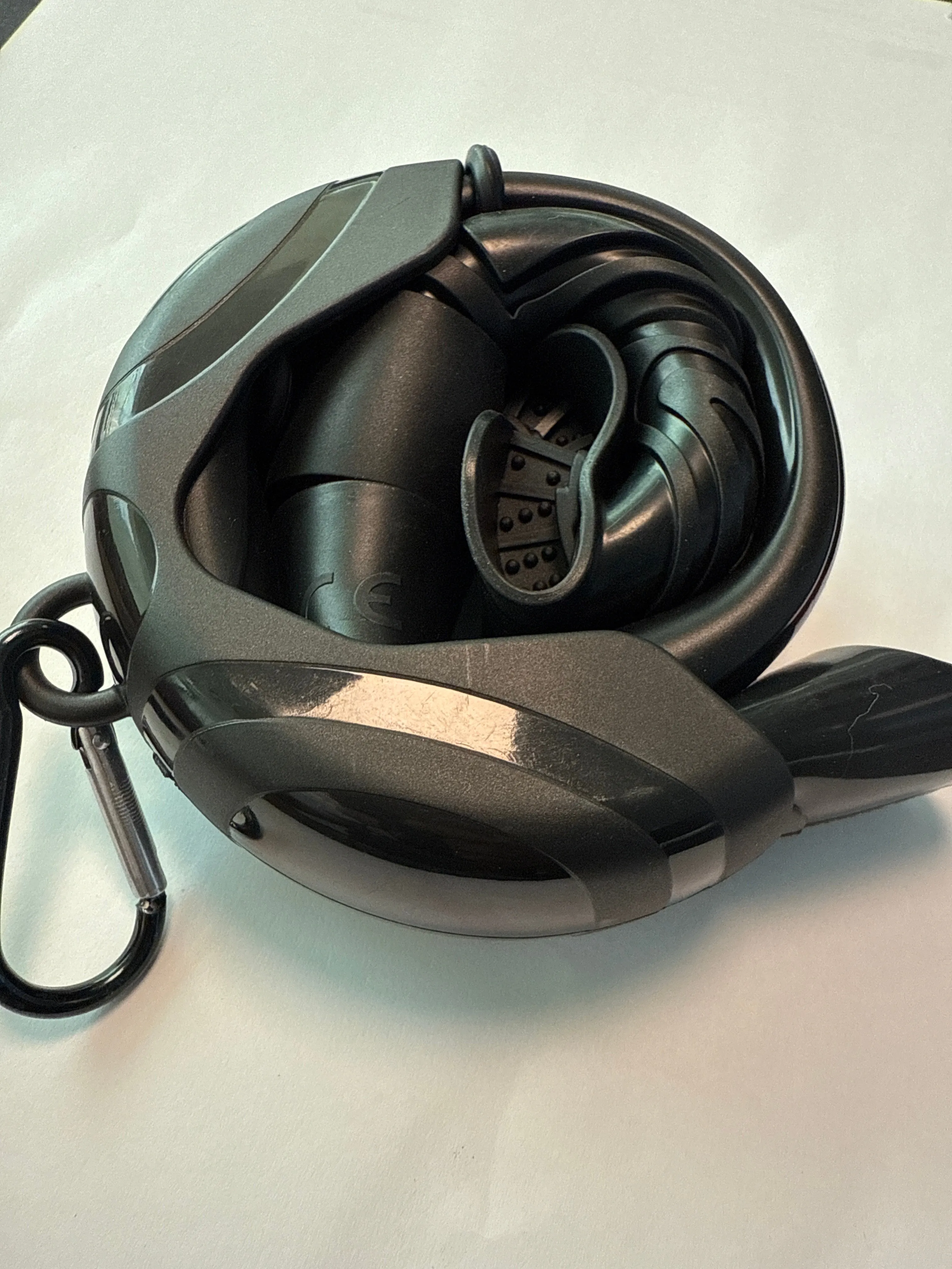 Flexible snorkel black