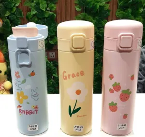 Floral Kawaii Insulated Flasks