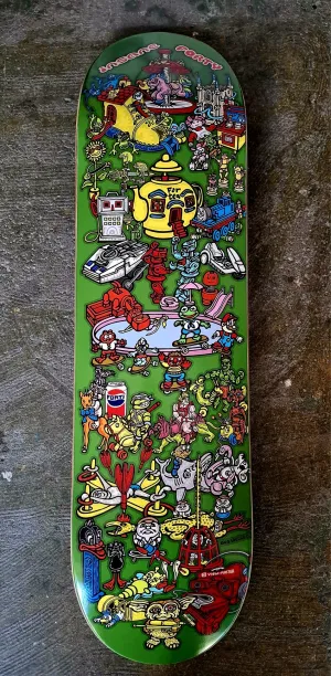 FORTY SKATEBOARD CO:  Insane X Forty 40th Anniversary Deck 8", 8.25", 8.5"