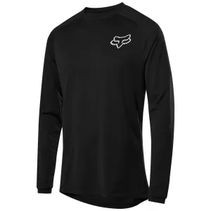 FOX TECBASE LS BASELAYER JERSEY [BLACK]