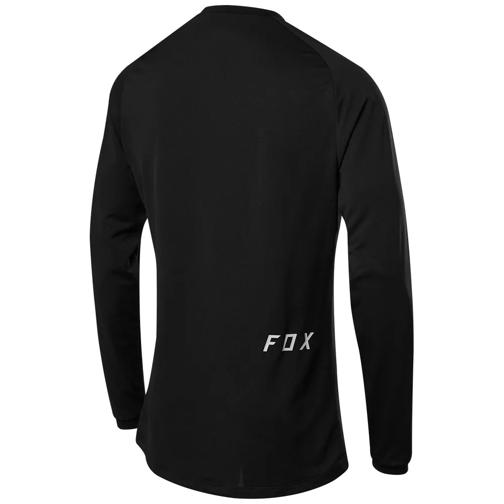 FOX TECBASE LS BASELAYER JERSEY [BLACK]