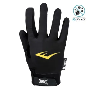 Full Finger Workout Gloves With Polygiene ViralOff (Black)