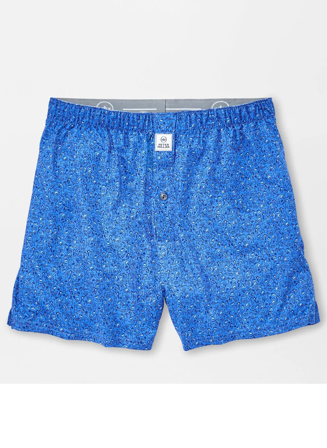 GAMEDAY PERFORMANCE BOXER SHORT - BLUE POPPY