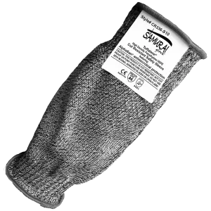 Global Glove & Safety CR336-S10 Samurai Glove® Tuffalene® Anti-Microbial 10-Inch Cut Resistant FDA Food Contact Compliant Sleeve, Cut A6