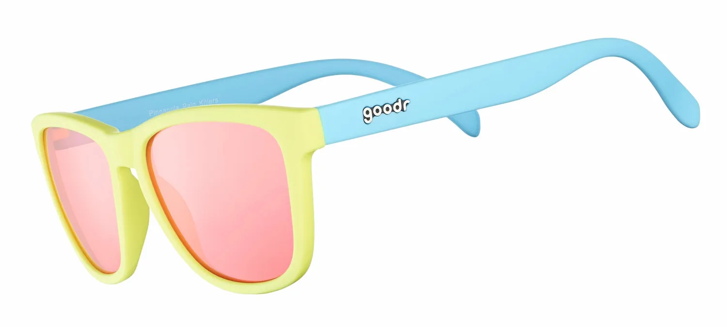 Goodr OG Polarized Sunglasses - Pineapple Painkillers