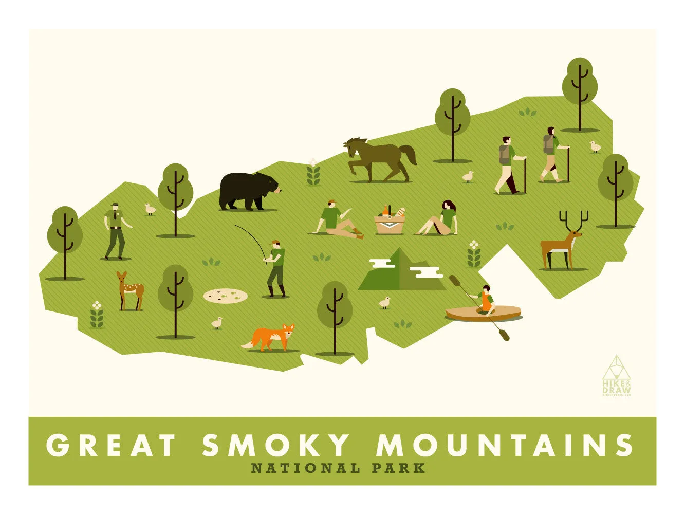 Great Smoky Mountains National Park Print