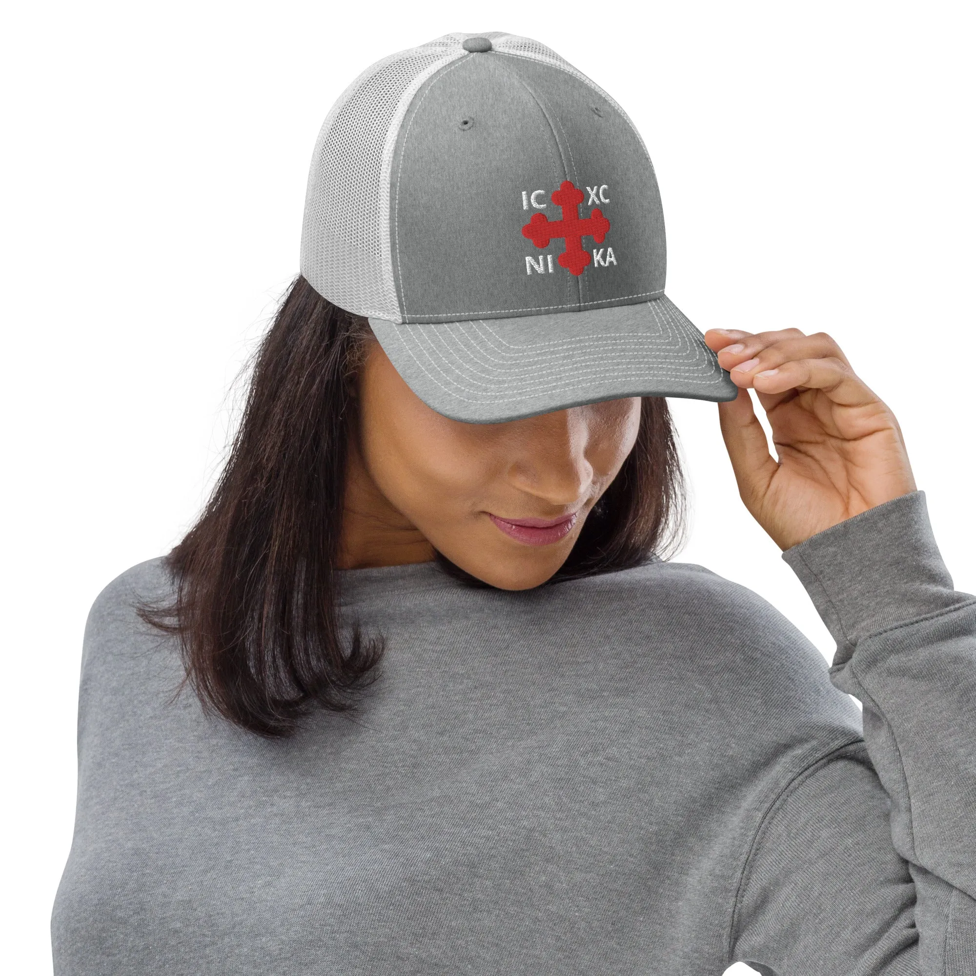 Greek Orthodox Richardson Trucker Cap