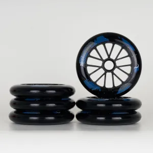 Ground Control UR Galaxy 125mm Black Wheels (6 Pack)