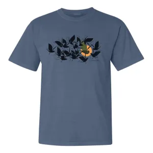 HABITAT HARPER OWLTERCATION TEE - DENIM