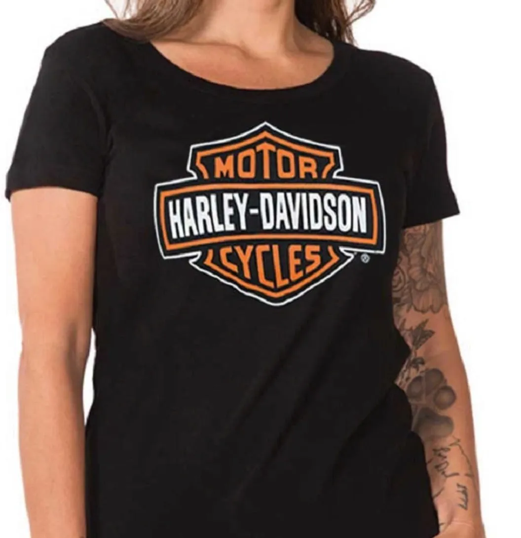 Harley-Davidson® Bar & Shield Emblem Dream Catcher Short Sleeve Tee, Black