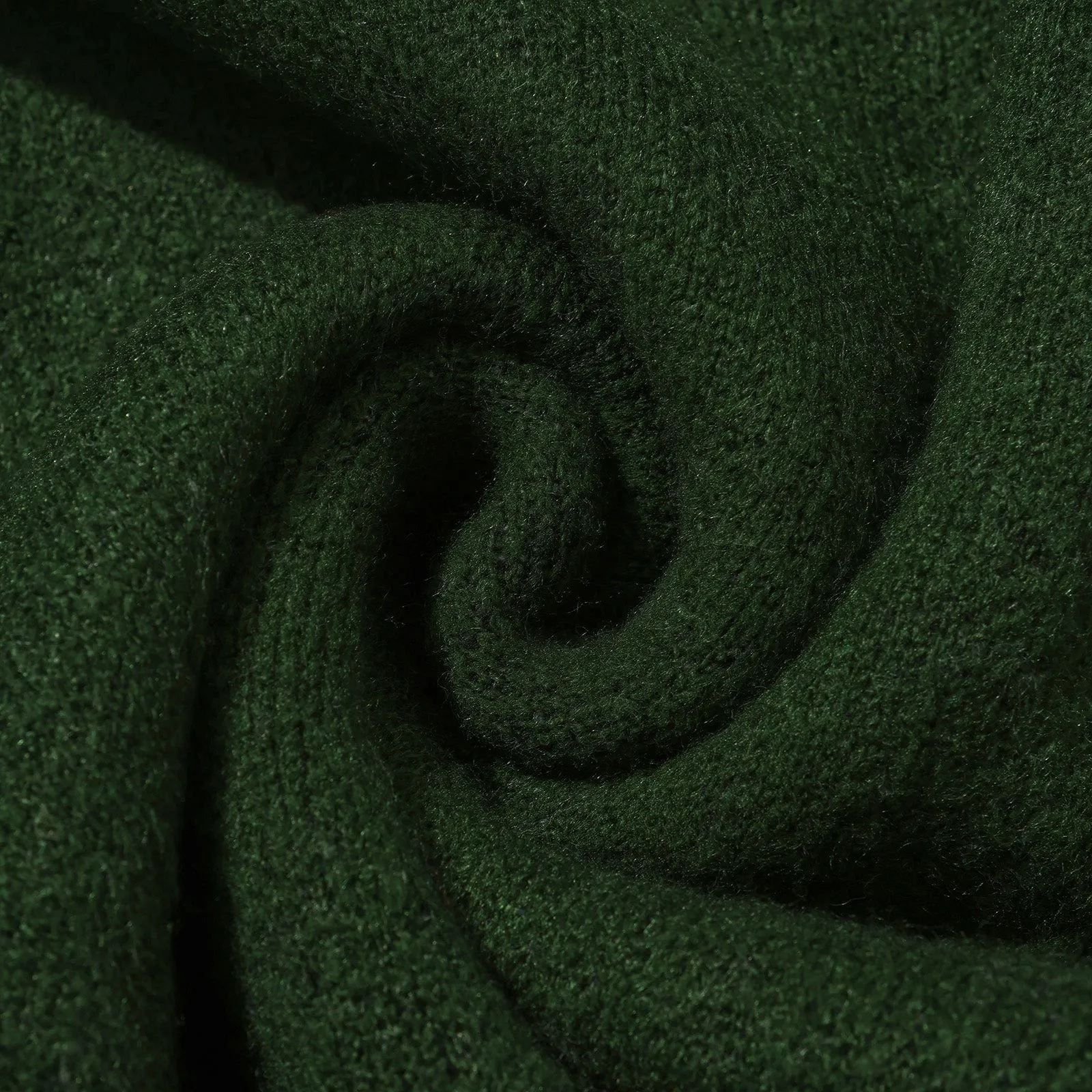 Helas Apres-Ski Polo Knit Sweatshirt Green