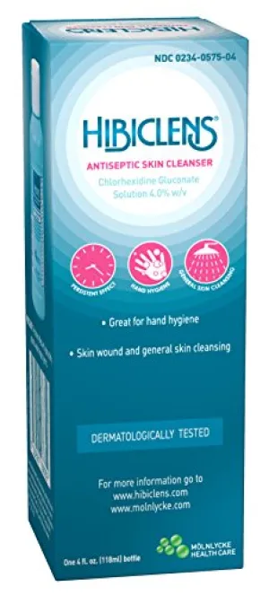 Hibiclens Antimicrobial Skin Liquid Soap, 4 Fluid ounce (Packaging may Vary)