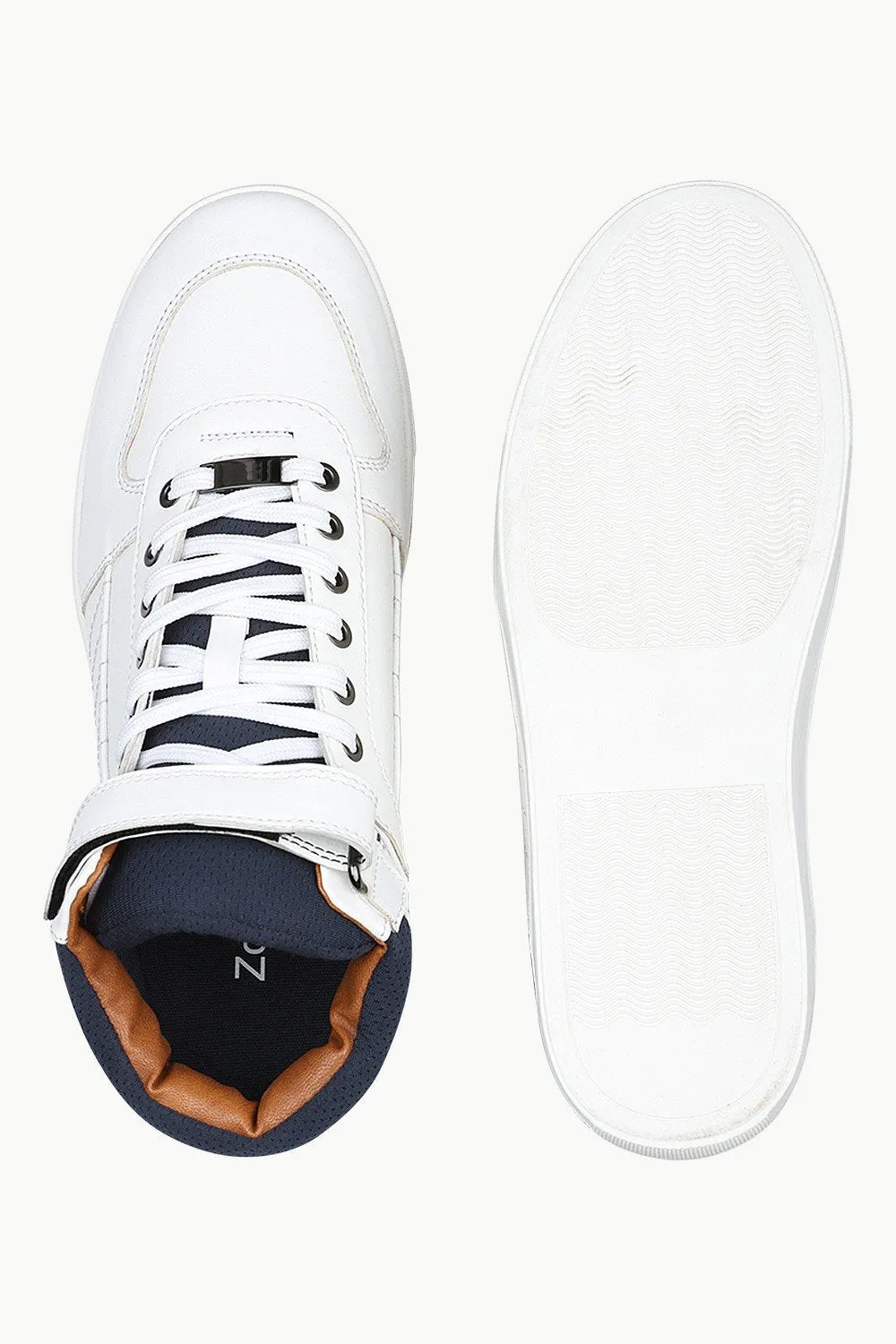 High Ankle Snap Strap Plimsolls