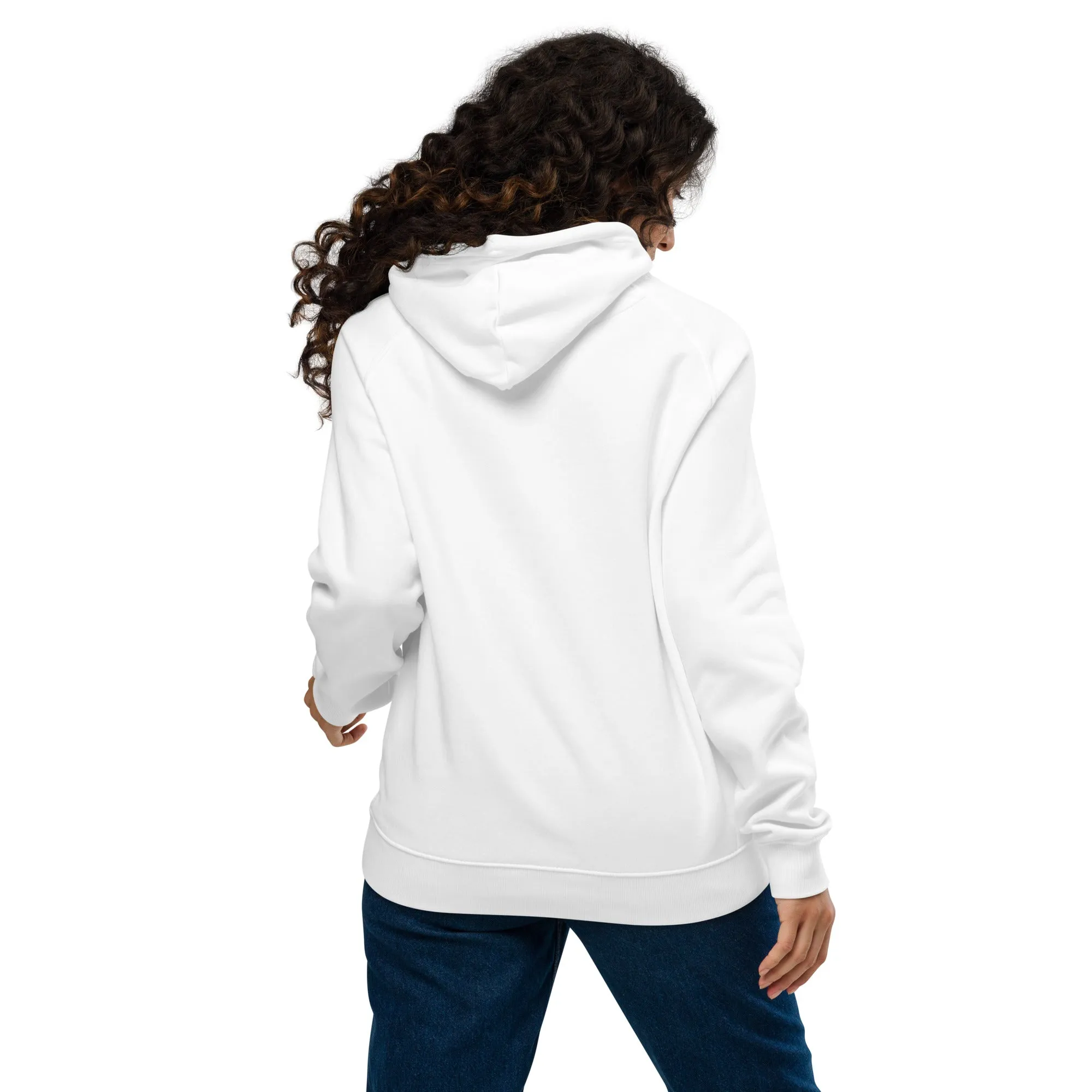 Hike. Embroidered Organic Hoodie