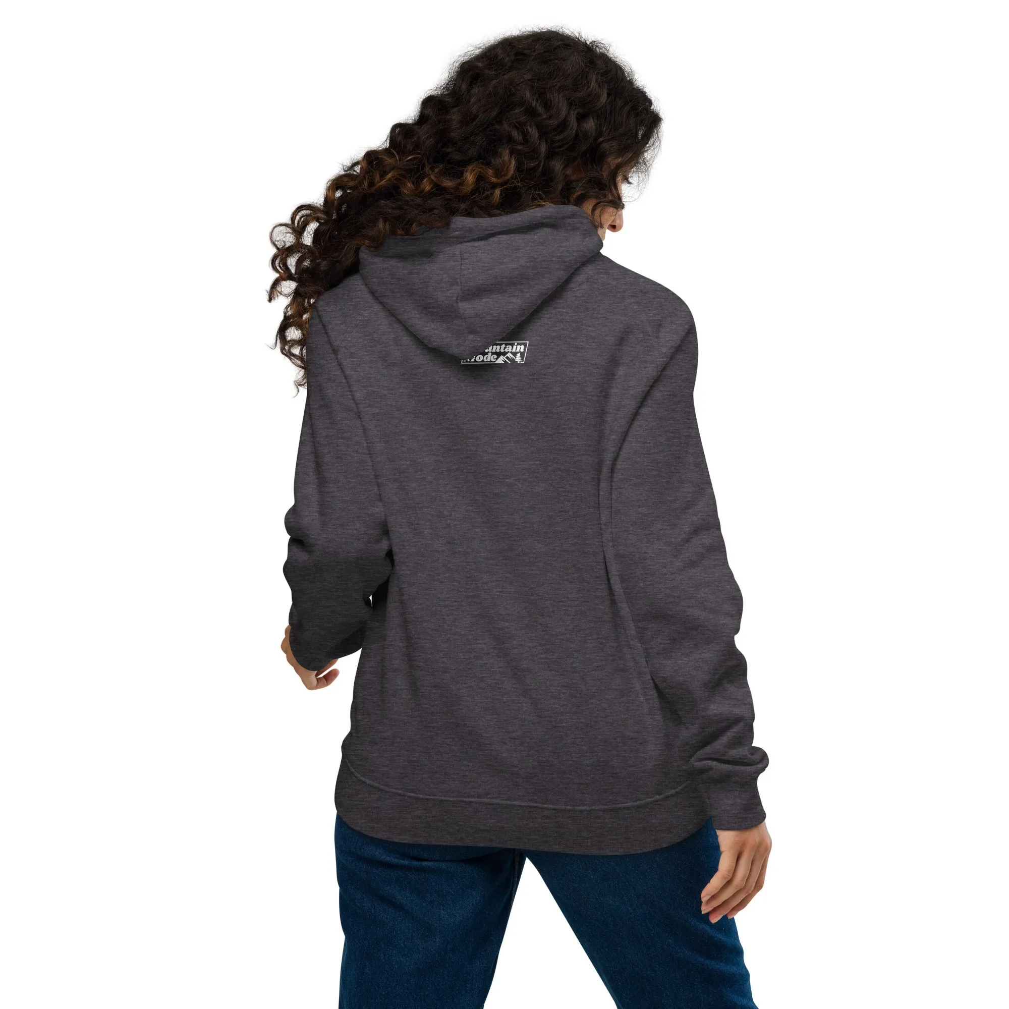 Hike. Embroidered Organic Hoodie