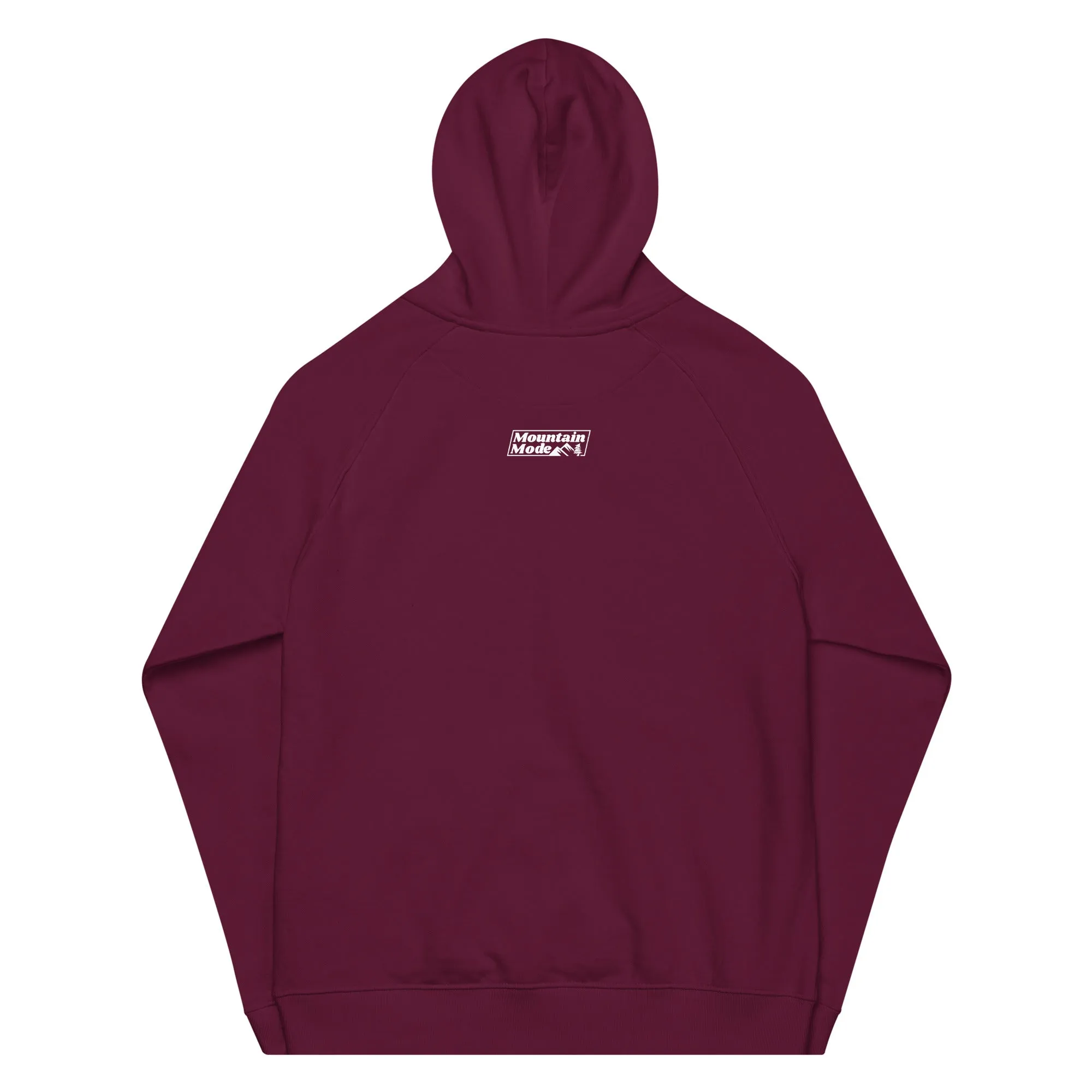 Hike. Embroidered Organic Hoodie