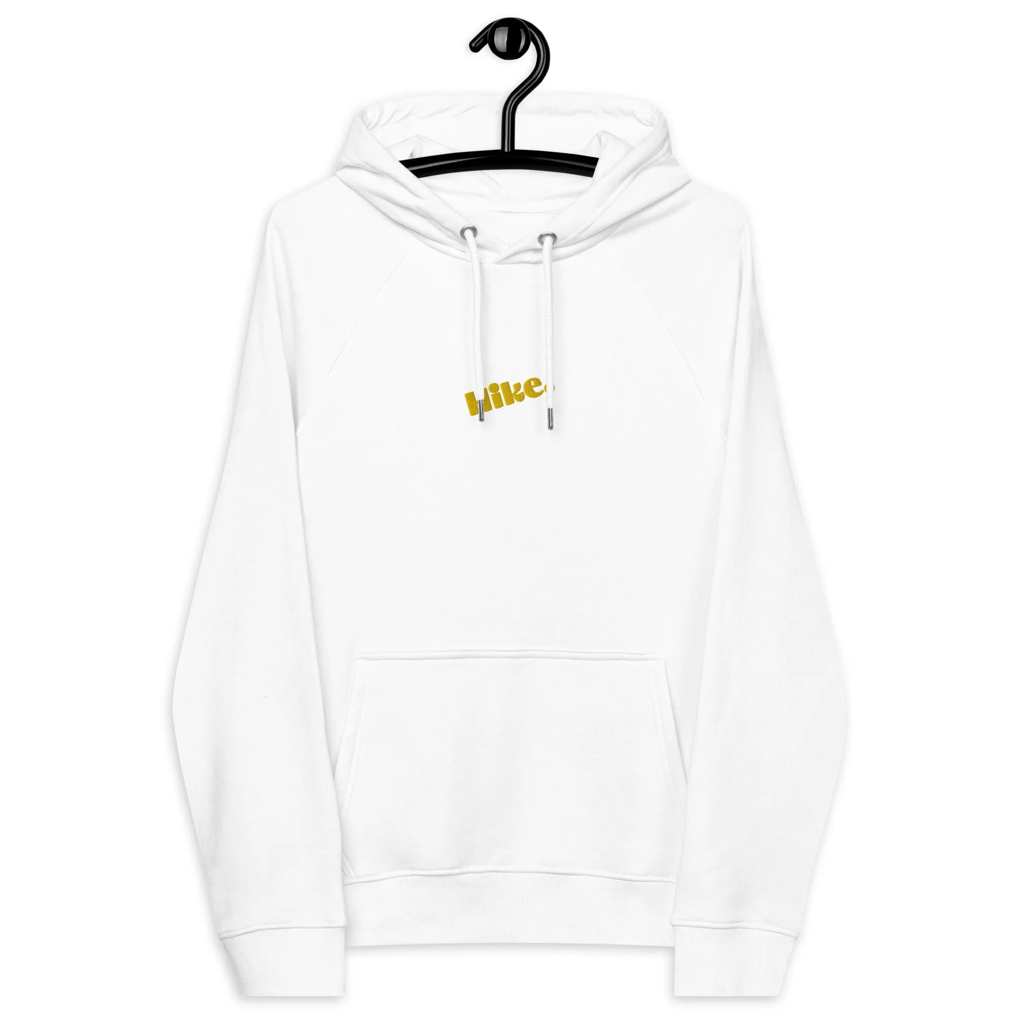 Hike. Embroidered Organic Hoodie