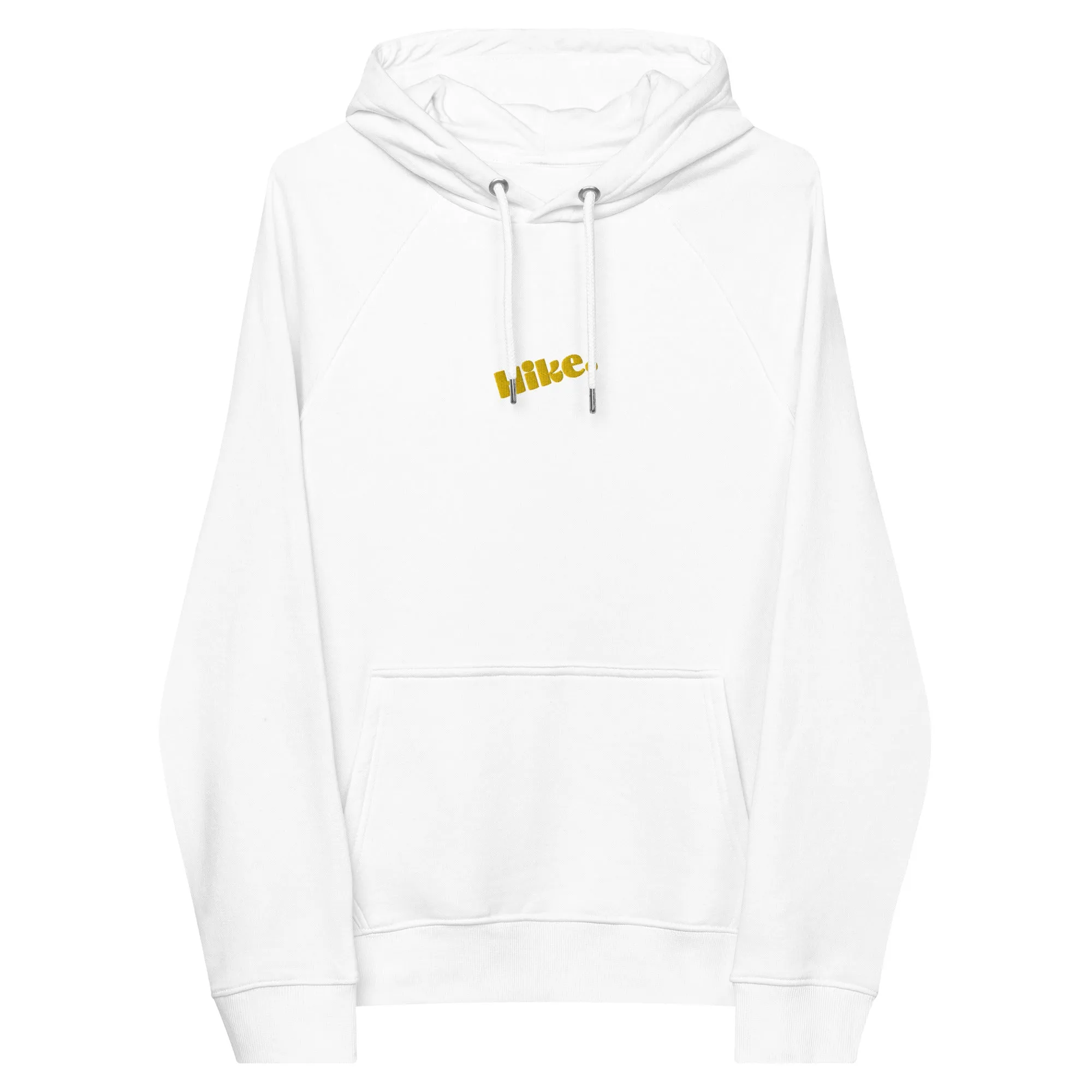 Hike. Embroidered Organic Hoodie