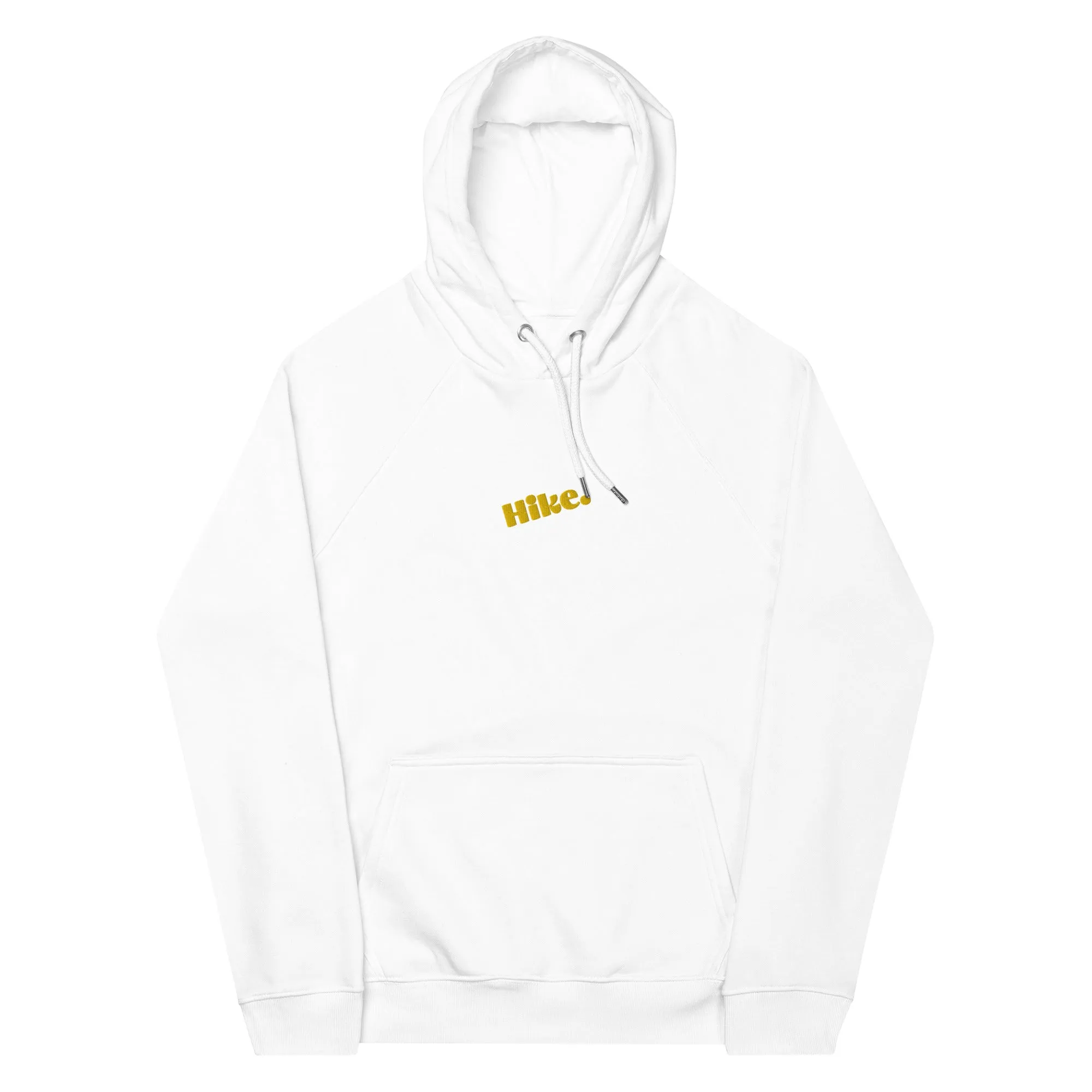 Hike. Embroidered Organic Hoodie