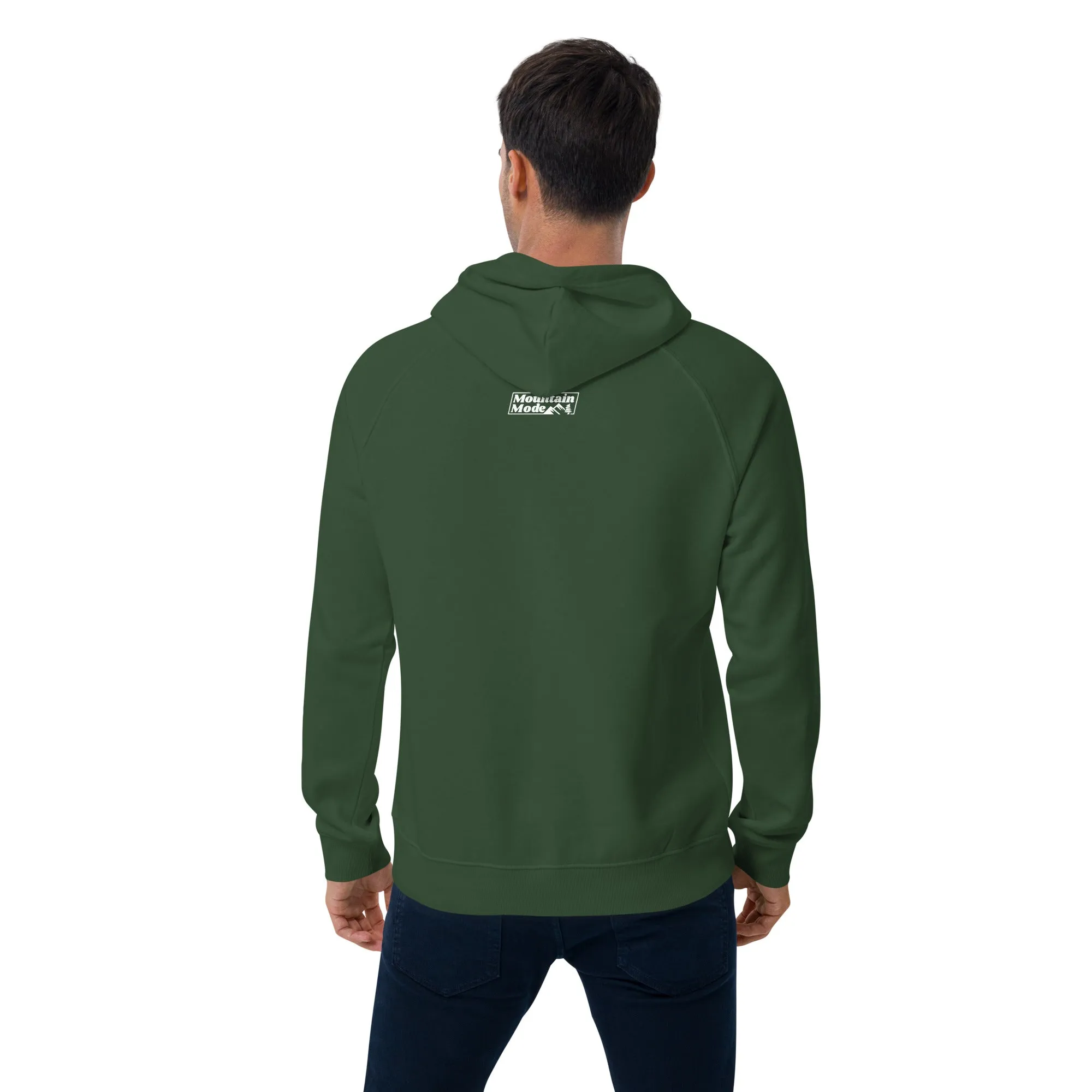 Hike. Embroidered Organic Hoodie