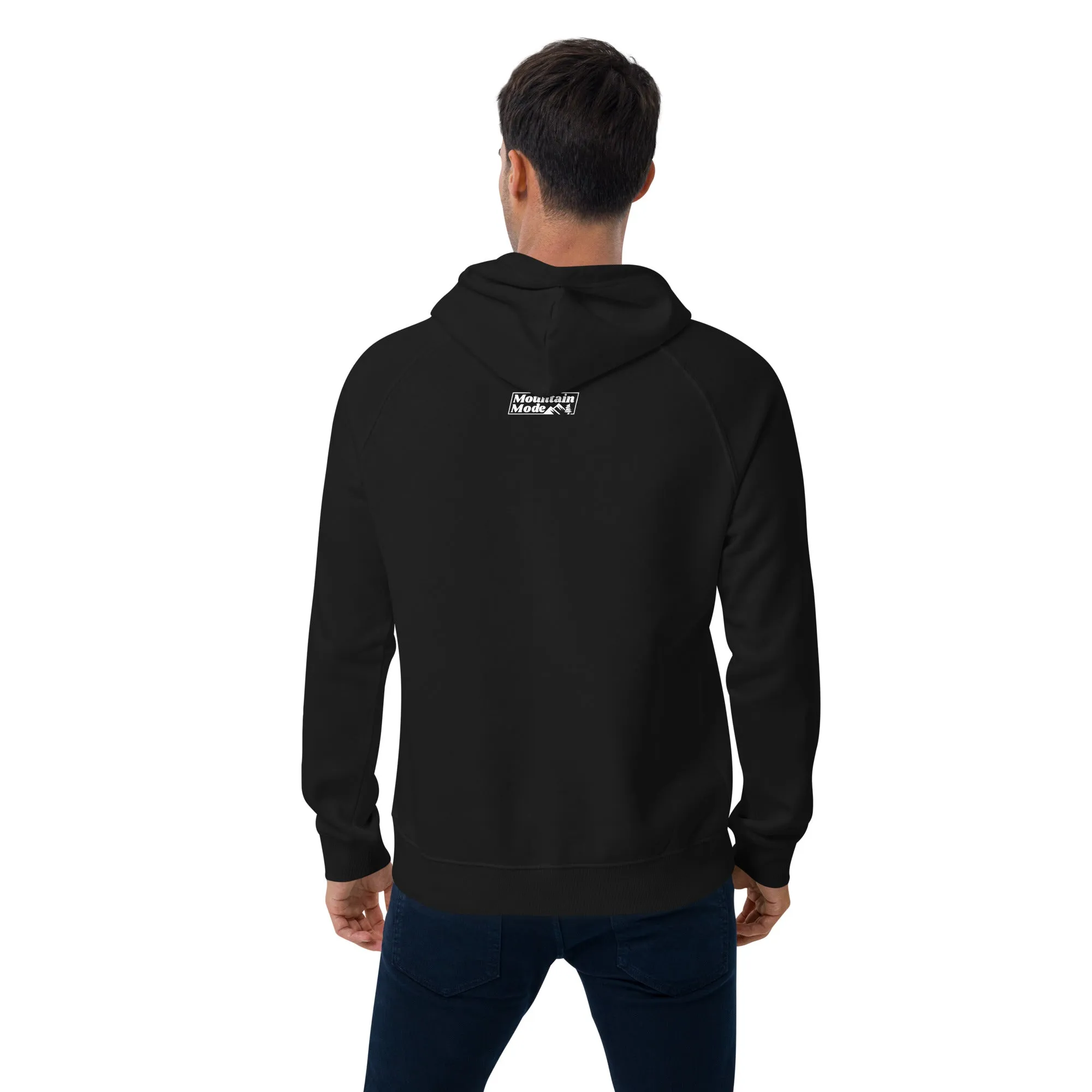 Hike. Embroidered Organic Hoodie