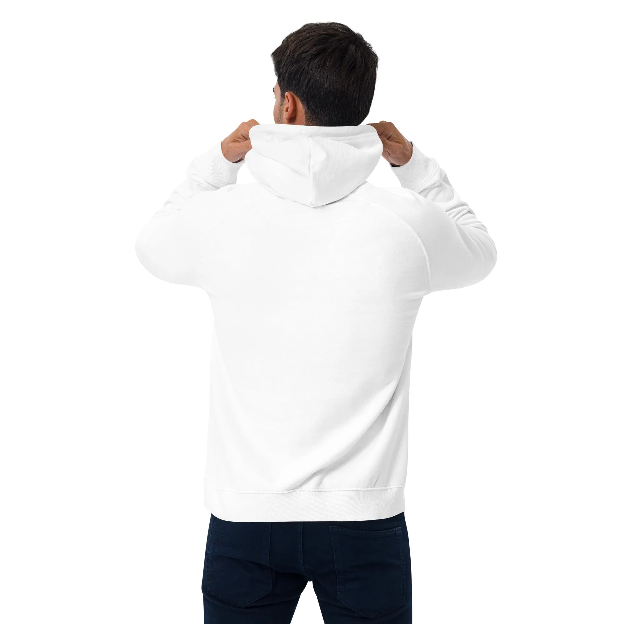 Hike. Embroidered Organic Hoodie