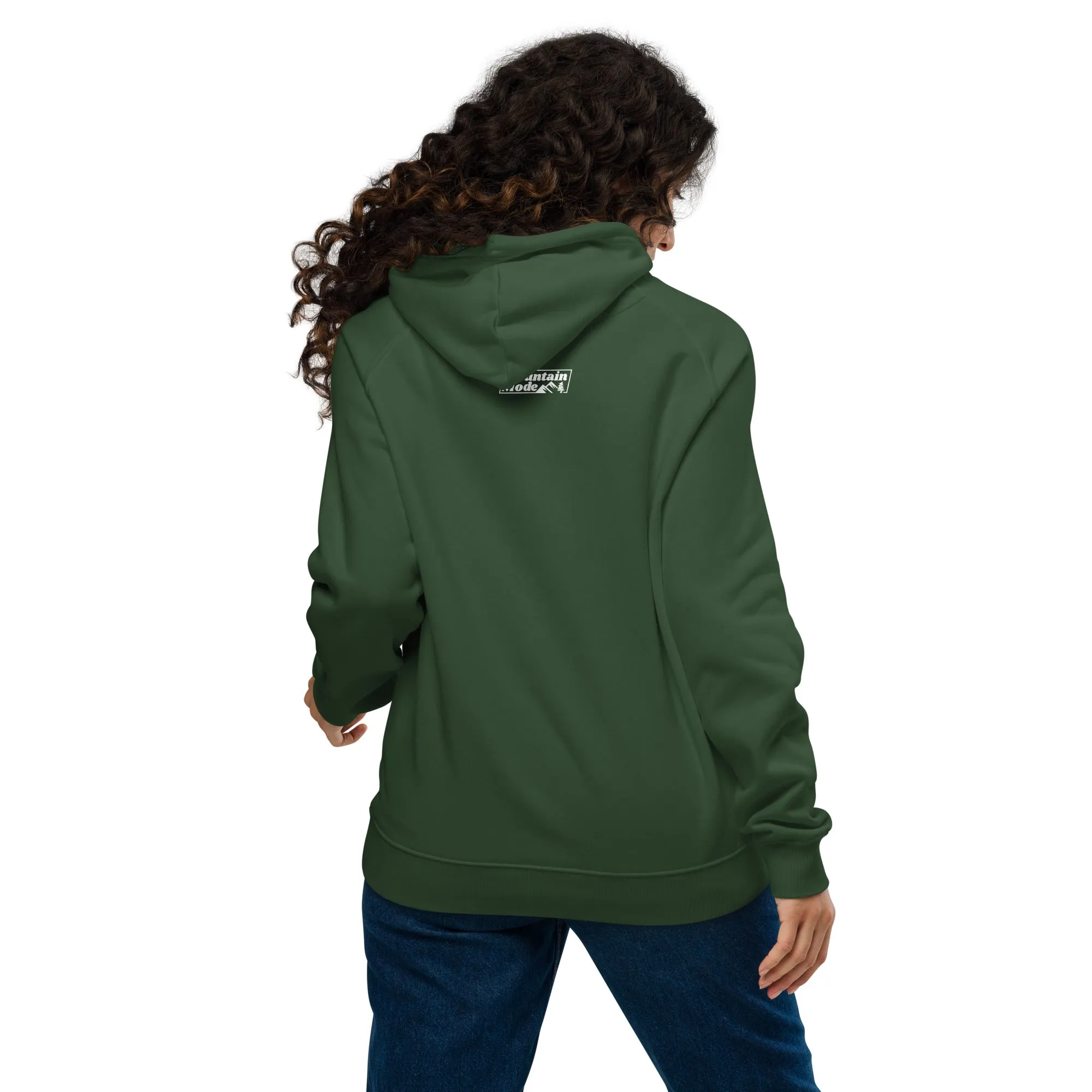 Hike. Embroidered Organic Hoodie