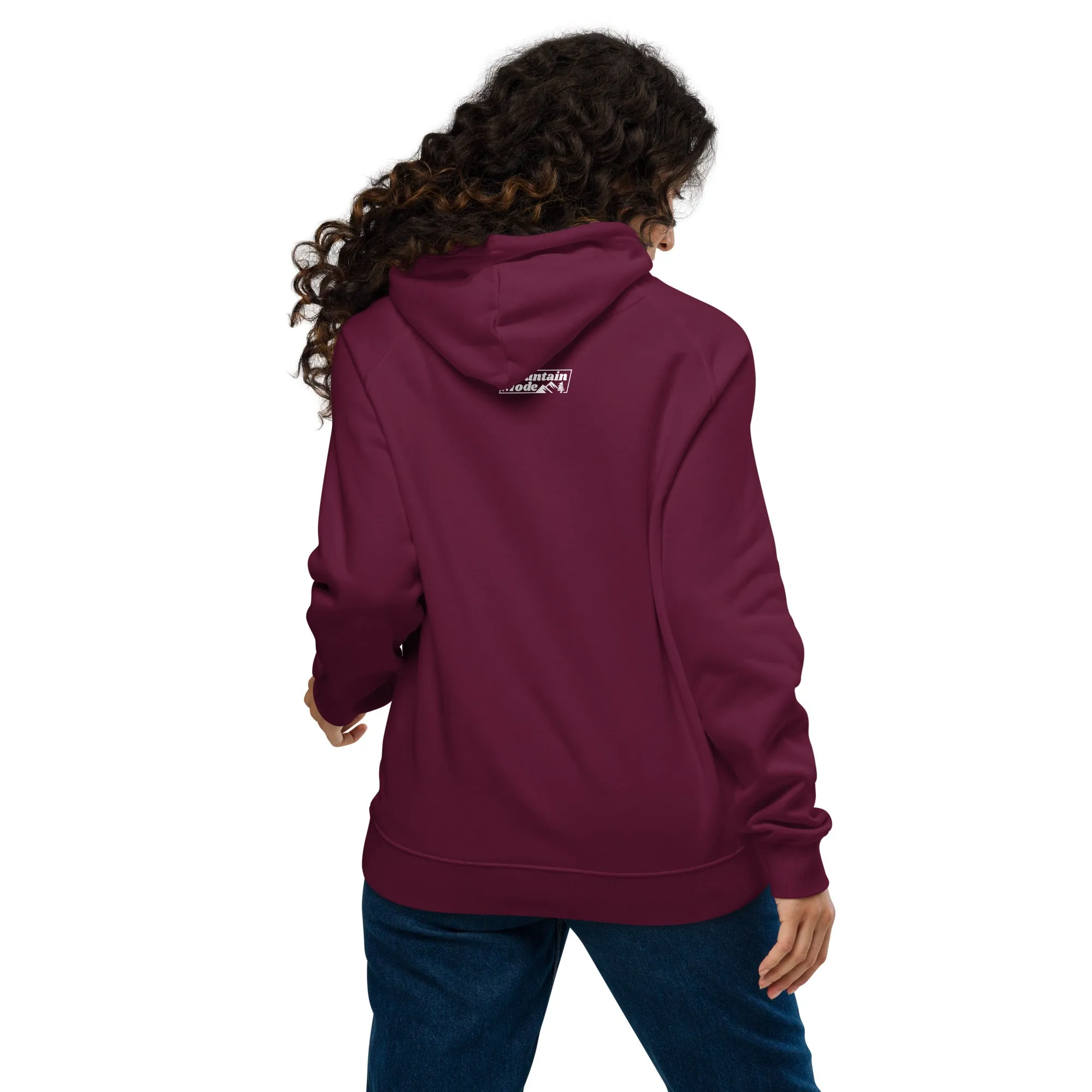 Hike. Embroidered Organic Hoodie