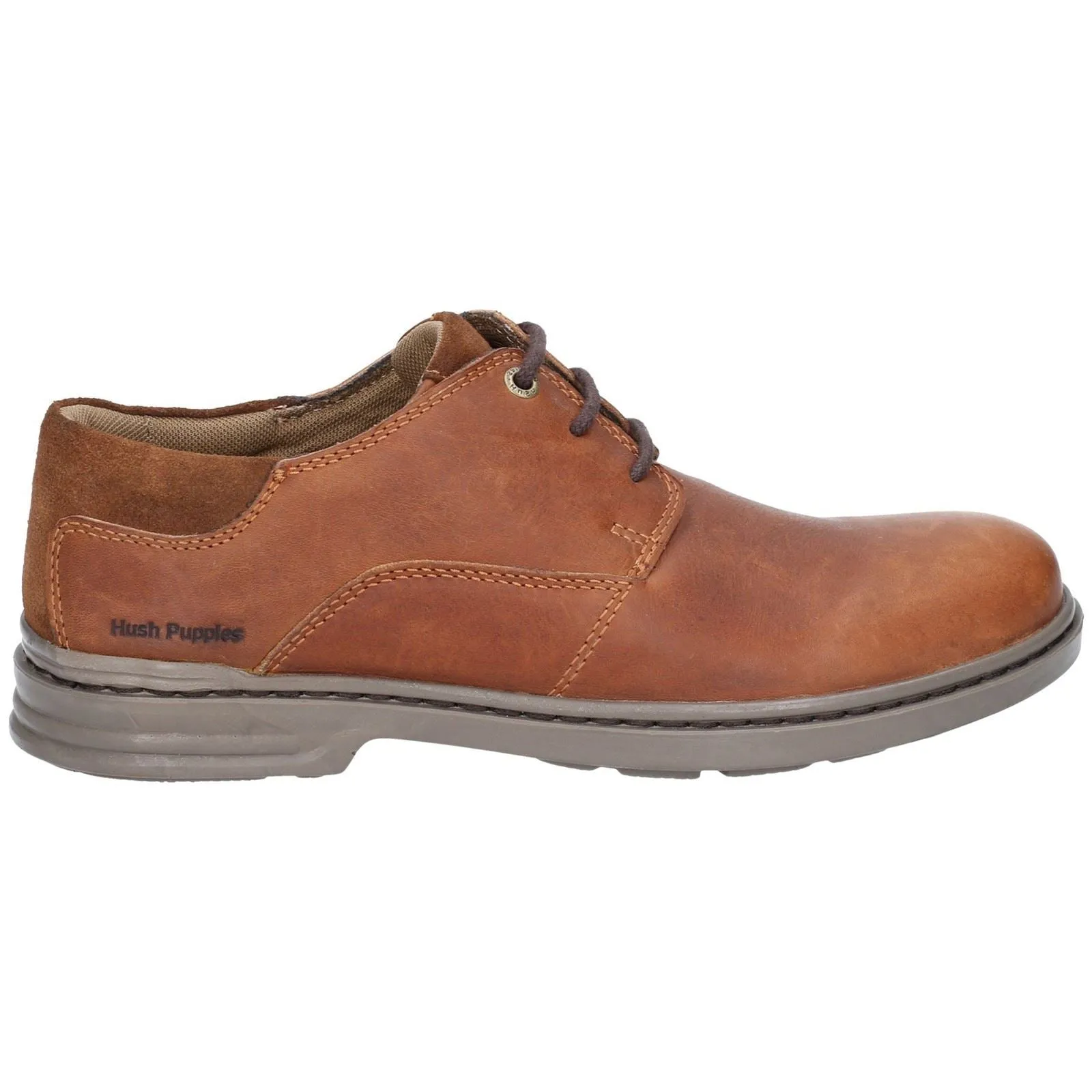 Hush Puppies Max Hanston Classic Lace Up Dress Mens Shoes in Brown
