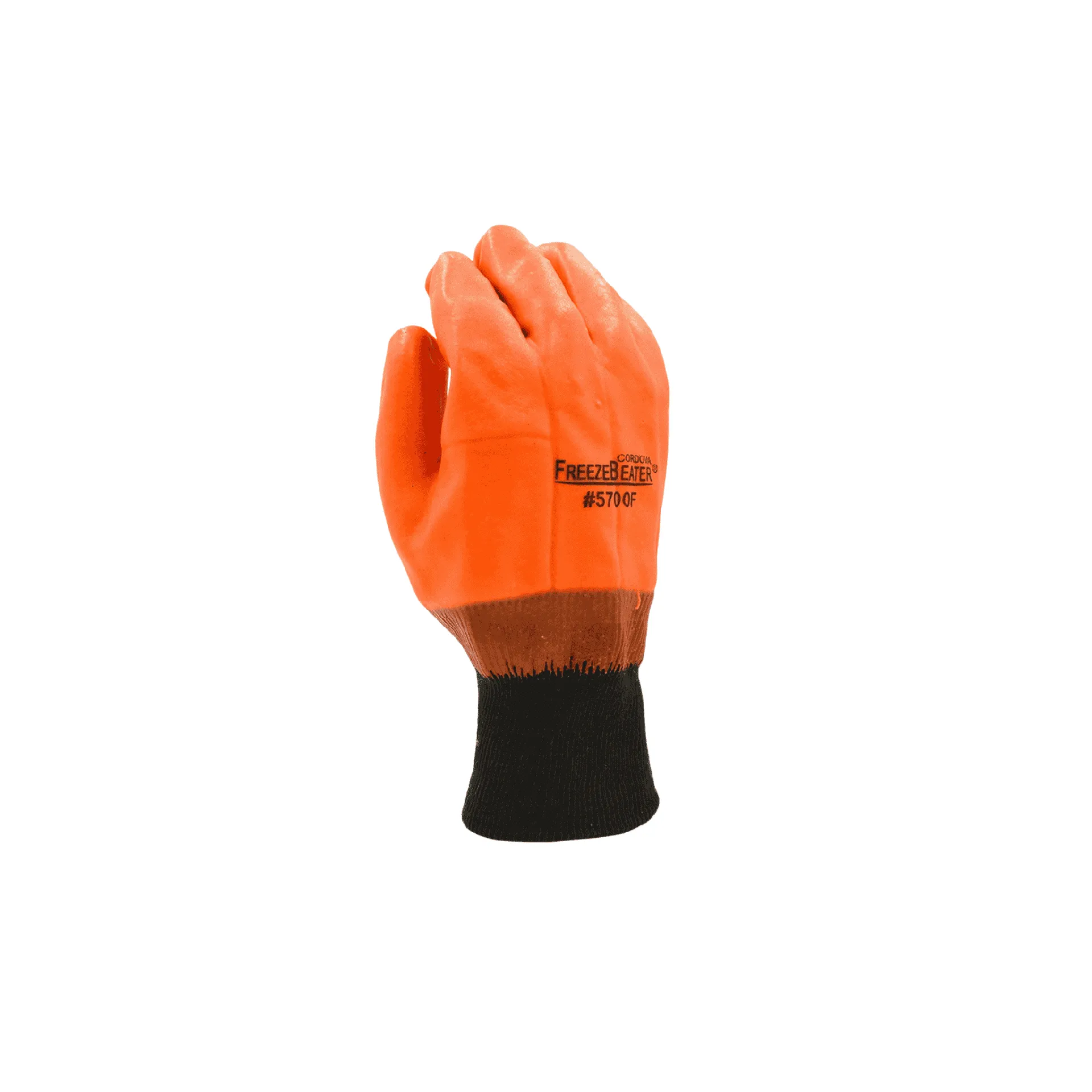 Insulated Work Gloves – FreezeBeater Foam-Lined Single Dipped PVC