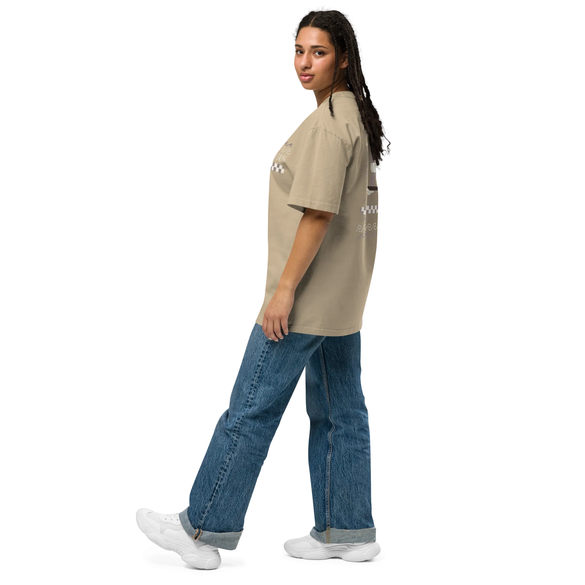 JBG Surfi Fest - Women's Oversized Vintage Surf Tee