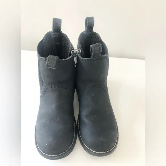 Kavat Sz EU 30 Husum XC Black Leather Boots About Sz 12/12.5 Kid Swedish Brand