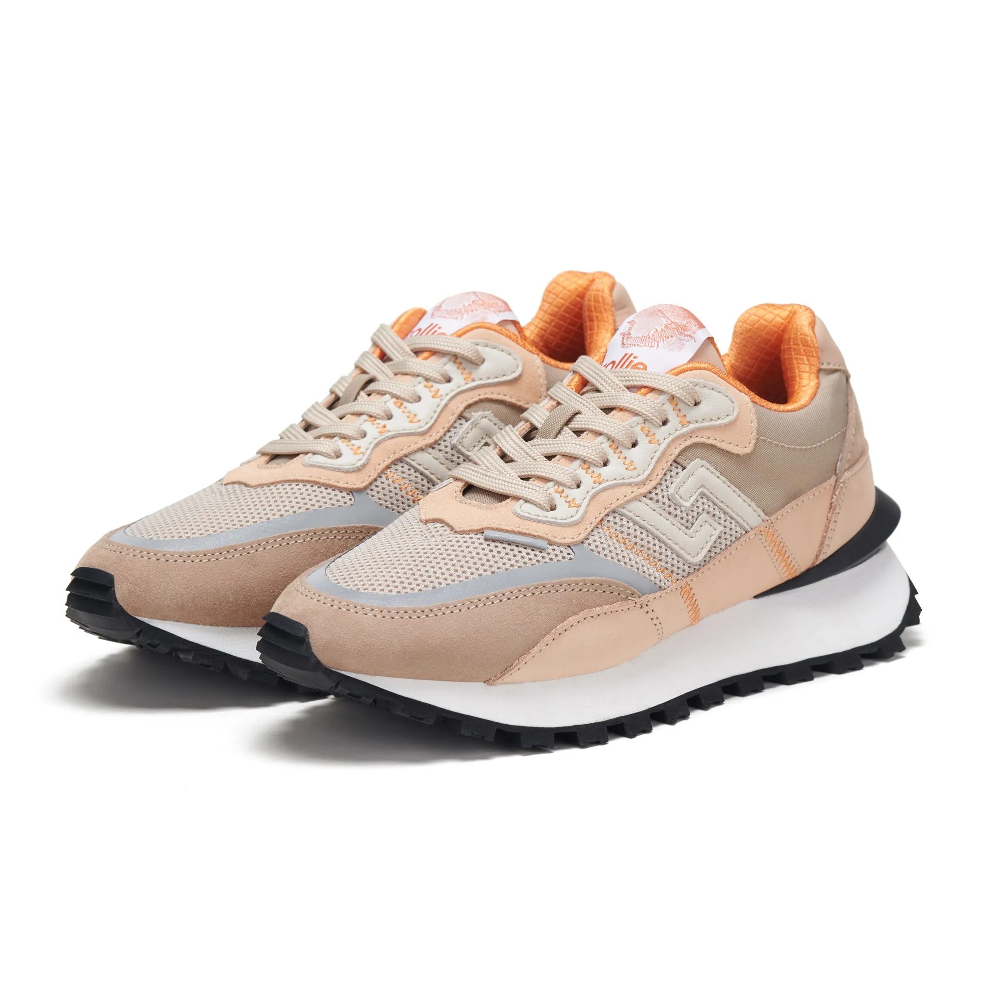 KENTU SNEAKER || GREY/VEGAN TAN