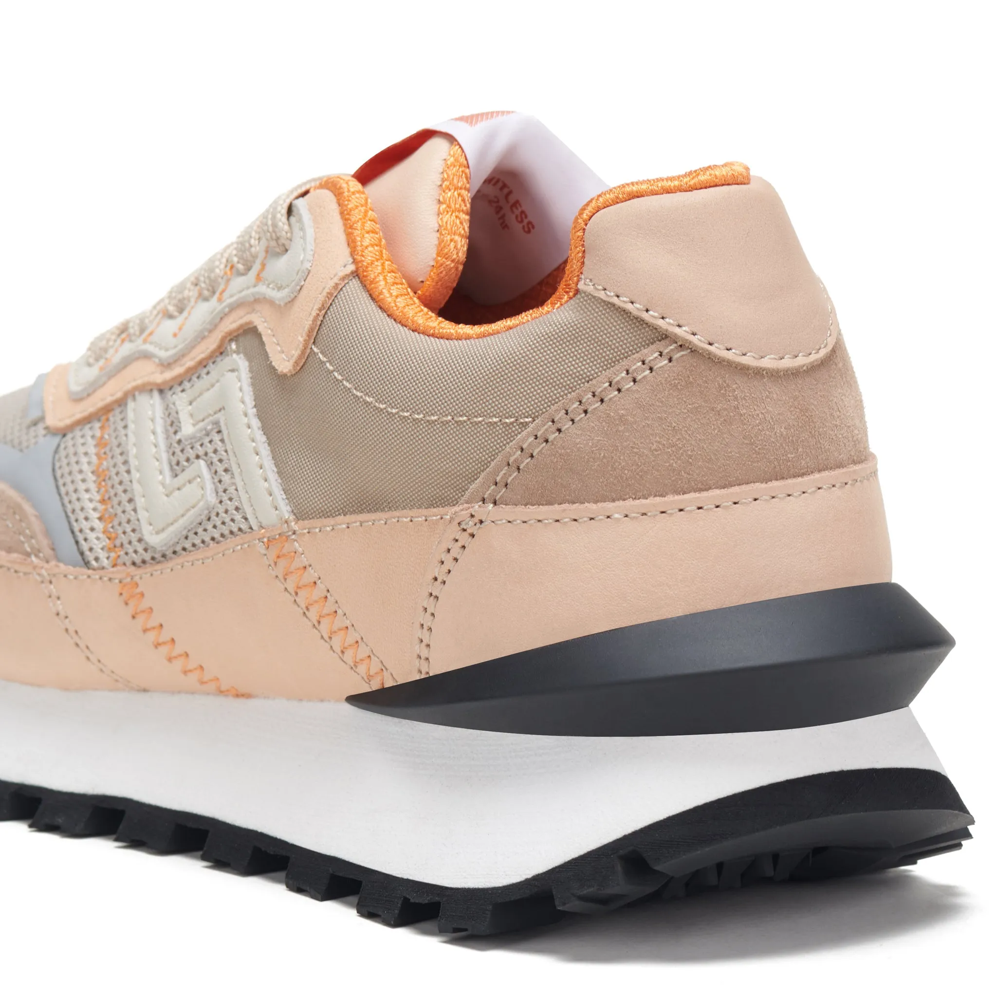 KENTU SNEAKER || GREY/VEGAN TAN