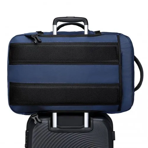Kono Multifunctional Portable Travel Backpack Cabin Luggage Bag - Navy