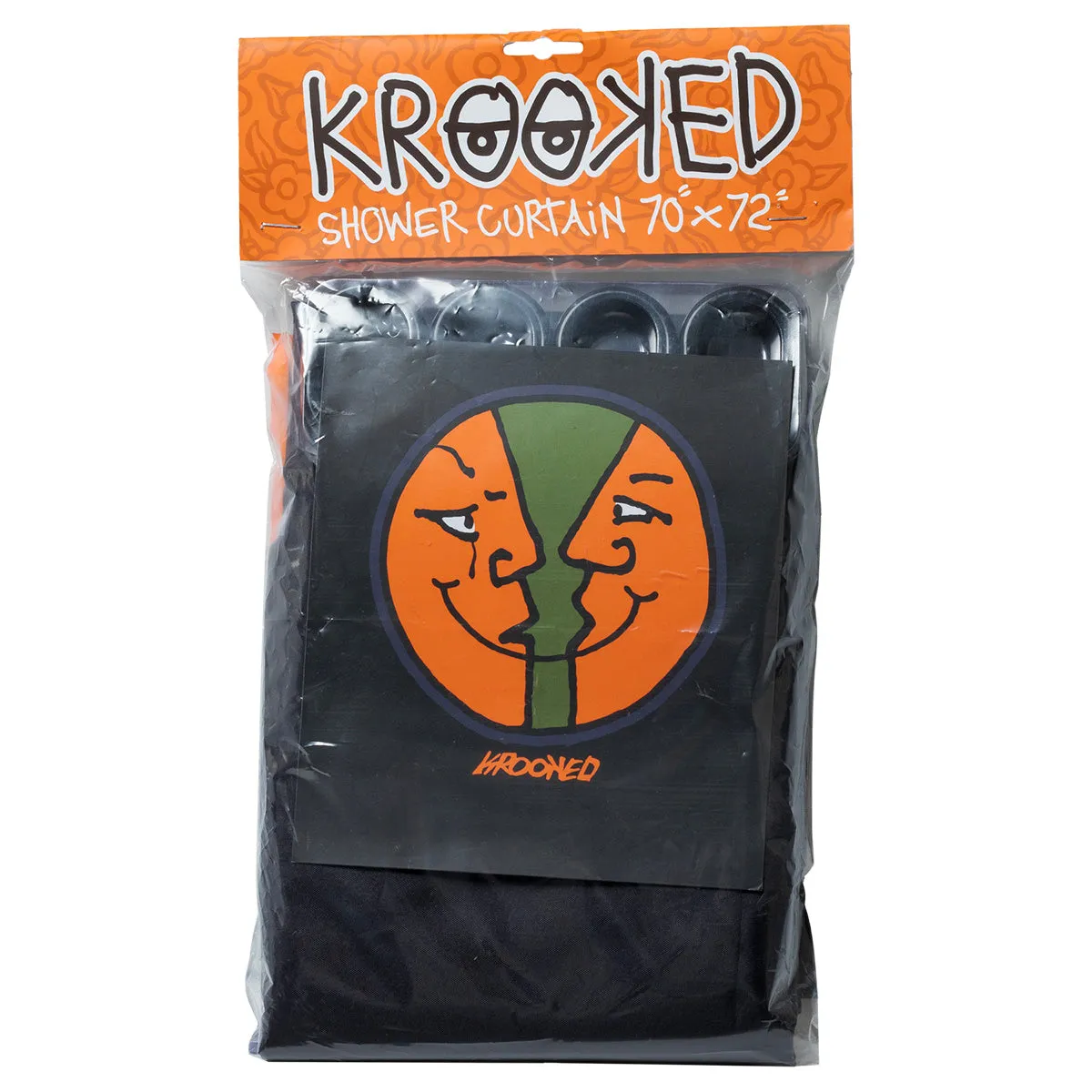 Krooked - Moonsmile Shower Curtain