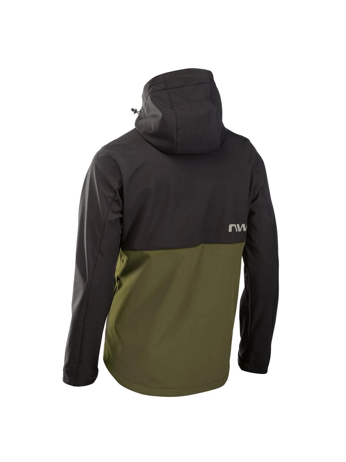 Kurtka rowerowa NORTHWAVE Easy Out Softshell Jacket czarno zielony