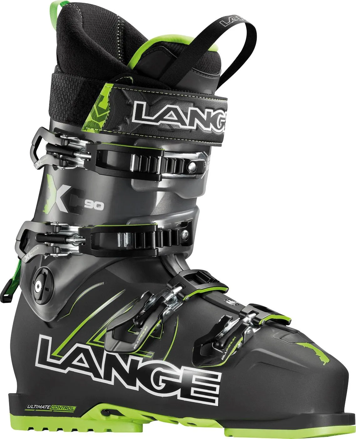 Lange Botas  Ski XC 90  Negro/Limón